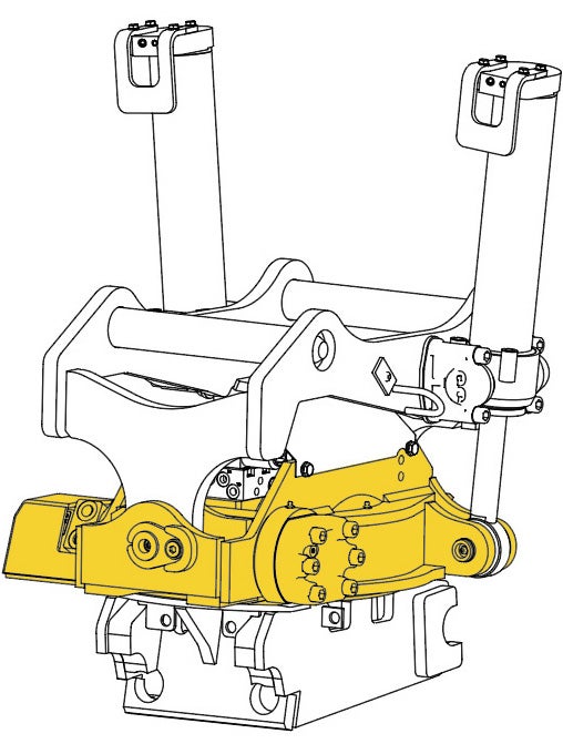 Part Rotator Rotator frame | Engcon Spare Parts