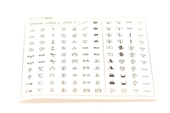 Decal - Symbol sheet - MIG2