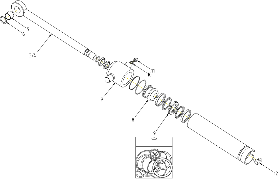 EC20 - 400554/401733 (2000-2008) | Engcon Spare Parts